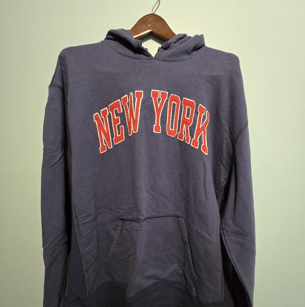 47 Brand New York Football Giants Blue Hoodie